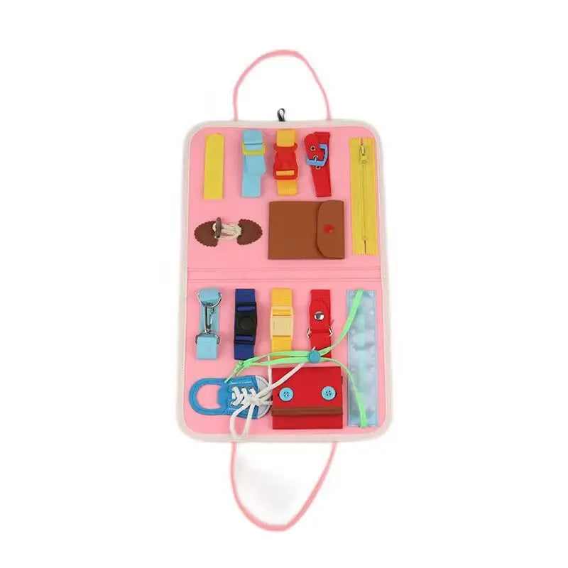 Customization Montessori Educational Toys Portable Felt Quiet Book Toddler Busy Board with Alphabet Games Preschool
