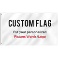Promotional Large Size Digital Printed Advertising Customized Logo 100% Polyester Custom Flag for Indoor Outdoor Events Show