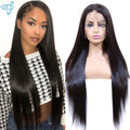 XYS Raw Vrigin Cuticle Aligned Lace Frontal Wigs Human Hair Wholesale Price 13*4 Transparent HD Frontal Wig for Black Women