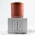 In Bulk 300ml Straight Side Matte Candle Jars clear 10oz Reasonable Price Frosted Amber Glass Candle Jar