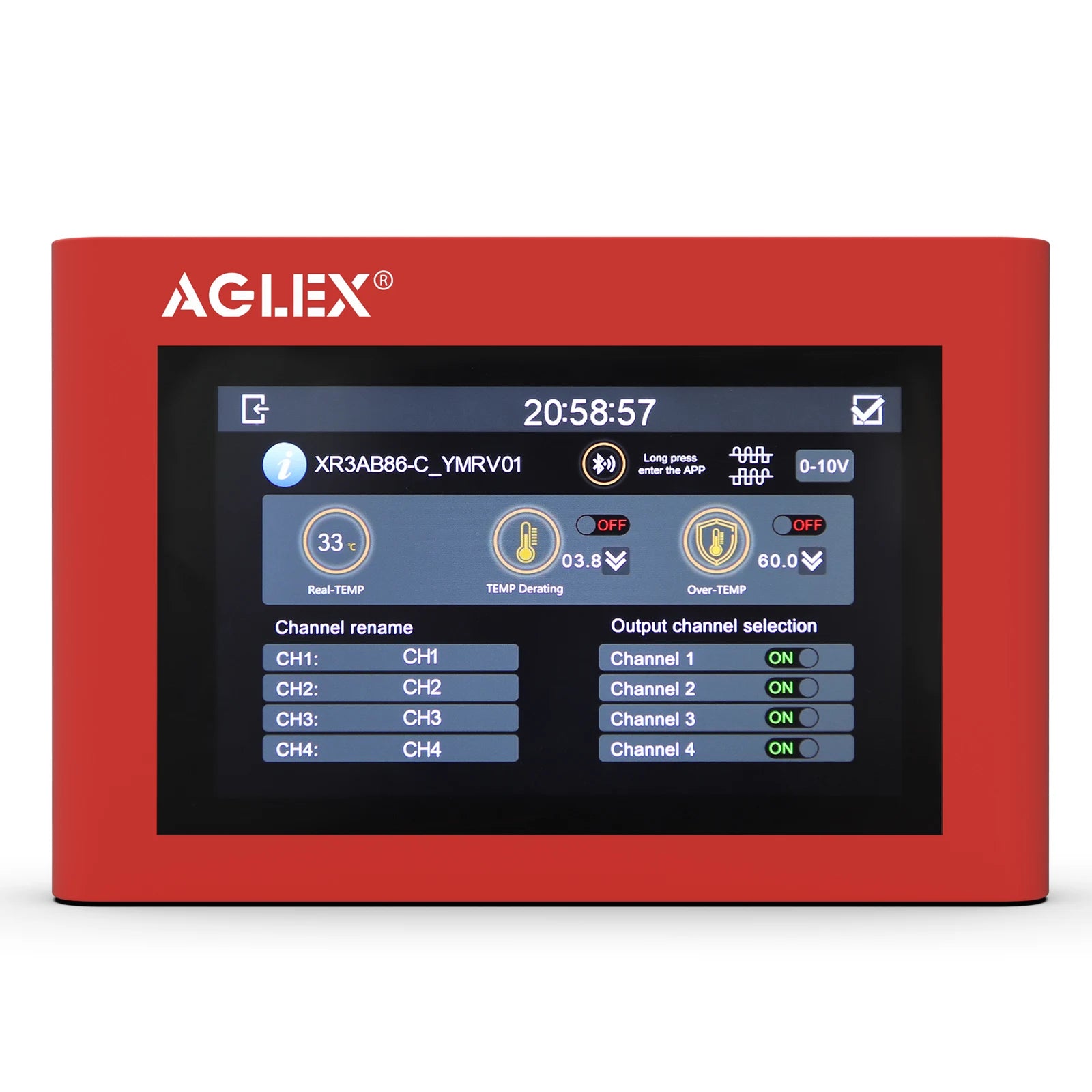 AGLEX Remote Control LED Plant Grow Light Hydroponics Lighting Master Controller for Greenhouse