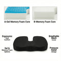 Seat Cushion Office Chair Cushions Coccyx Orthopedic Memory Foam U Seat Massage Chair Cushion Pad Car Massage