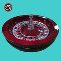 QL Luxury Casino Red Color 32 Inch Roulette Wheels with High Quality Solid Wood QL-RW-32 China Origin for Professional Use