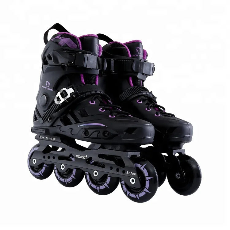 Professional Adult Inline Roller Skates for Men and Women Flat Skate Shoes