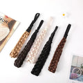 Hand-Woven Retro Five Strand Bohemian Braid Wig Headband Stylish Fresh Retro Hair Band