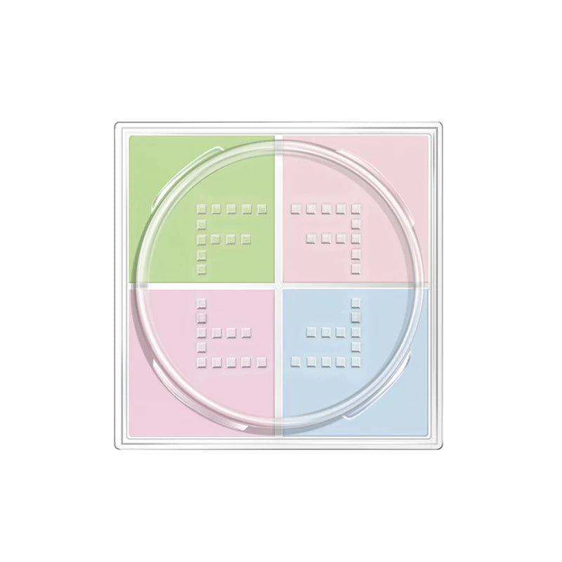 OEM/ODM Wholesale 4-in-1 Custom Private Label Setting Powder Matte Finish Oil-Control Waterproof Loose Powder Concealer Feature