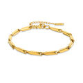Wholesale Thin Jewelry Bracelets Melon Seed Silver Metal  Chain Stainless Steel Bracelet for Man Girl Women