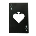 Spades a Credit Card Keychain Creative Poker Shaped Stainless Steel Home Tools Bottle Beer Opener