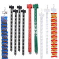 Clips Strips Display 12 Hooks Supermarkets Retail Plastic Hanging Strips