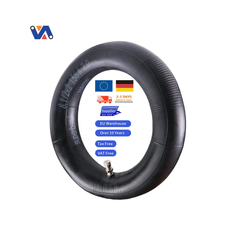 New Image EU Stock Available Thickened Rubber Inner Tubes 8.5 Inch Xiaomi M365/Pro/Pro2/1s E-Scooter Tire 8 1/2 X 2.0 Inch