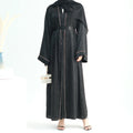 Wholesale Modest Modest Abaya for Women Plus Size Polyester Islamic Clothing Cardigan Abaya Dubai Designs for Adults
