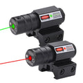 Tactical Red and Green Dot Laser Sight With Adjustable 11mm and 20mm Shooting and Hunting Accessories