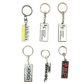 AI-MICH Car Industry Giveaway Gift Custom Shaped Logo Laser Engraved Metal Keychain Personalized Zinc Alloy Keyholder