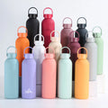 New Arrivals 350ml Double-Layer Thermos Water Cup Vacuum Portable Outdoor Small Mouth Handle Mini Water Bottle