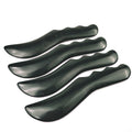 Huiying Gemstone Stone Beauty Board Black Obsidian Custom New Shape Body Gem Guasha Tool