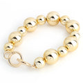 Nolvo World 34.5cm Wholesale Bag Shoulder Acrylic Pearl Chain Resin Strap Purse Plastic Pearl Top Detachable Handle for Handbag