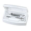 TSZS Professional Plastic Manicure Nail Box Clipper Tweezers Nail Art Sterilizer Tool Salon Nail Sterilizer Disinfection Box