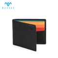 New Design Custom LOGO Colourful Full Grain Genuine Leather RFID Slim Wallet Cardholder for Men
