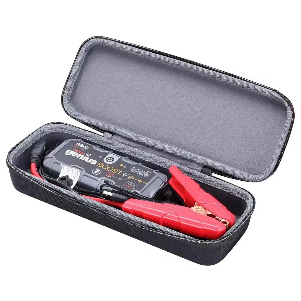 Custom Special Purpose Hard EVA Case for Genius Boost Plus GB40 1000 UltraSafe Lithium Jump Starter Packaging Bag - Case Only