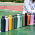 750ml Large Capacity Insulated Stainless Steel Sport Bottle Matte Pastel Colours Vacuum Water Bottle Eco With Customized Logo