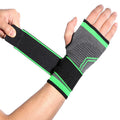 Custom Logo Adult Outdoor Sports Wrist Support Breathable Knit Gym Exercise with Weightlifting Fitness Made from Cotton Spandex