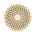 Factory Wood Laser Cutting Service Plywood Laser Cut Wood Mandala