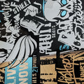 TSAUTOP Skull Design PVA Decoration Film Hydrographic Liquid Concept Image Water Transfer Print Film