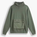 400/500GSM Custom French Terry Turtleneck Sweater Men Hoodie High Quality Cotton Oversized Pullover Sweatshirt Men Jumper