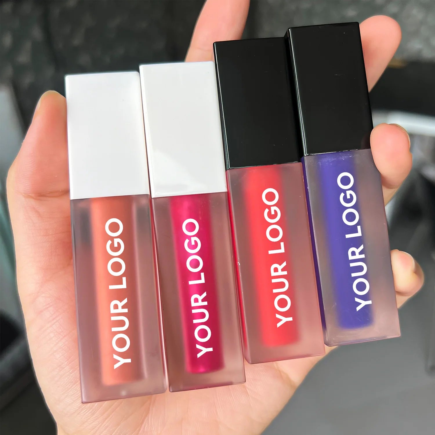 24 Hours Long Lasting Non-Stick Cup Waterproof Matte Lipstick 40 Colors Matte Liquid Lipstick Wholesale Lip Glaze