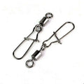 Fishing Line Lure Connectors Rolling Swivel with Duo-Lock Snaps Premium Quality Product Category-Swivels & Snaps