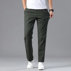 Men Sweat Pants Loose Casual Solid Color Thick Thermal Sport Pants Jogger Pants Men Fitness Workout Trousers