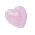 Wholesale Natural Crystal Bowls Quartz Hand Carved Heart Shaped Rose Quartz Bowl for Decoration