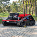 Free Shipping All Terrain Remote Lawn Mower Remote Control Lawn Mower Rubber Tracks for Sale