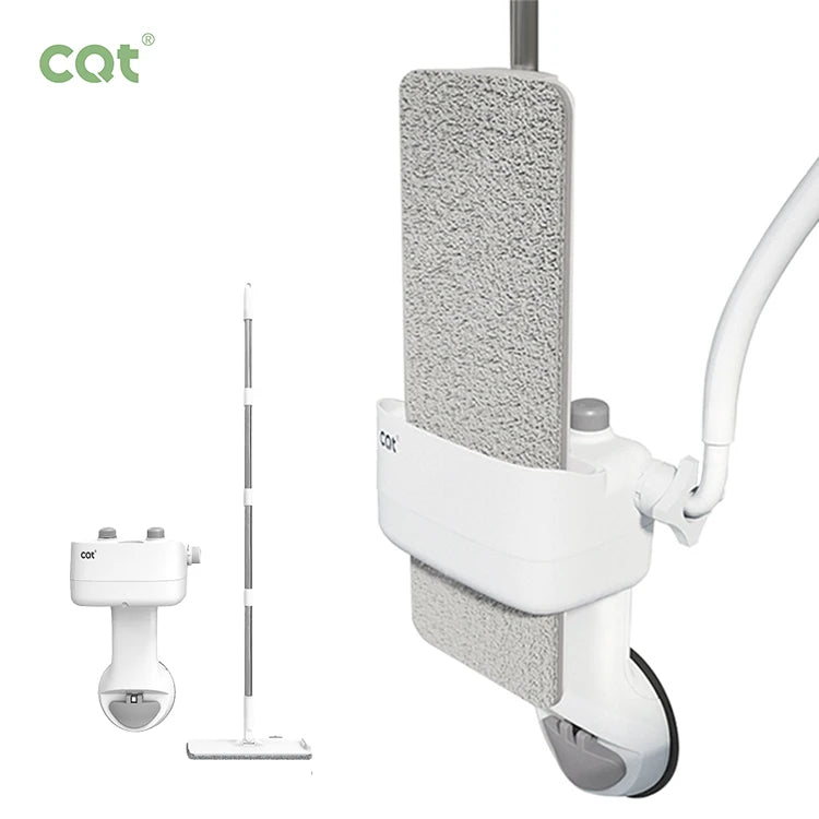 Wholesale Microfiber Flat Mop Swivel Durable Metal Mop Squeezer Household Cleaning Products Hand Wash Free Microfiber Mop Head