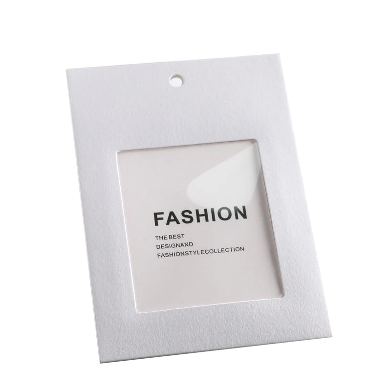 Custom Logo Self Seal Pocket Envelope Bag with Window Paperboard Made in China by Manufacturer for Promotion
