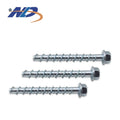 Oem Custom Galvanized Hexagon Wasse Cement Hexagon Flange Head Cement Self-tapping Screw Concrete Self-cutting Anchor Bolt
