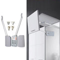 Folding Door Lift up System 12Kg Load Capacity Double Door Upturning Lift up Flap