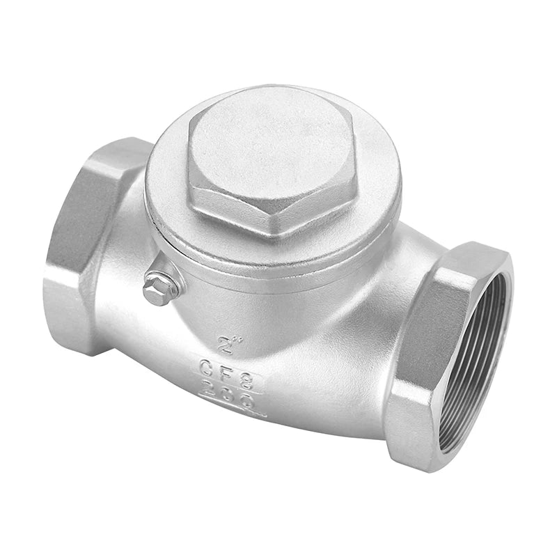Swing Type Check Valve Screw End Non Return Valve Industrial Water Use