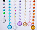 14mm Hanging Glass Crystal Bead Curtain Suitable Garland Wedding Home and Diy Craft Jewelry Decoration