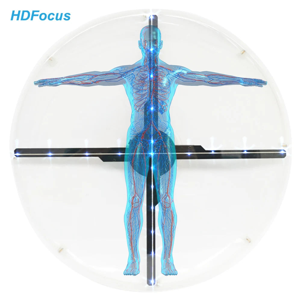 HDFocus Hologram 3D Proyector De Holograma Advanced Holographic Projection 3D Holograma Fan