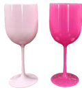 Modern Luxury Minimalist BPA Free Unbreakable PLA for Glass Flutes Wine Glasses Goblets Wedding Party Camping Travel