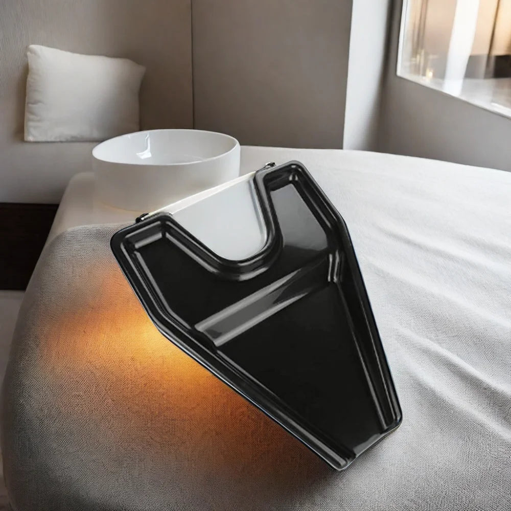 Bedside and in Bed Lightweight Portable Hair Washing Tray Neck Basin Cushion for Hair Salon