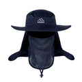 Outdoor Sun Protection Bucket Hats Summer Fishing Cap With Removable Neck Flap