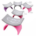 Professional Double-Sided Solid Plastic Silicone Nail Art Cushion Pillow Comfortable Hand Holder Arm Rest for Manicure Soft Nail