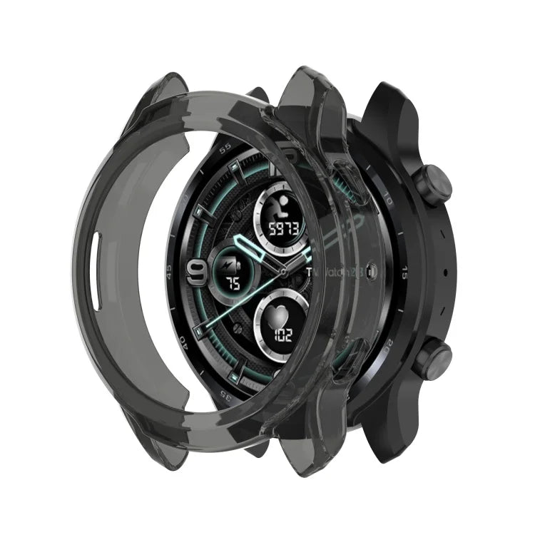 Protective Rubber Case for TicWatch Pro 3 Durable Water Resistant Slim Smartwatch Bumper Shell