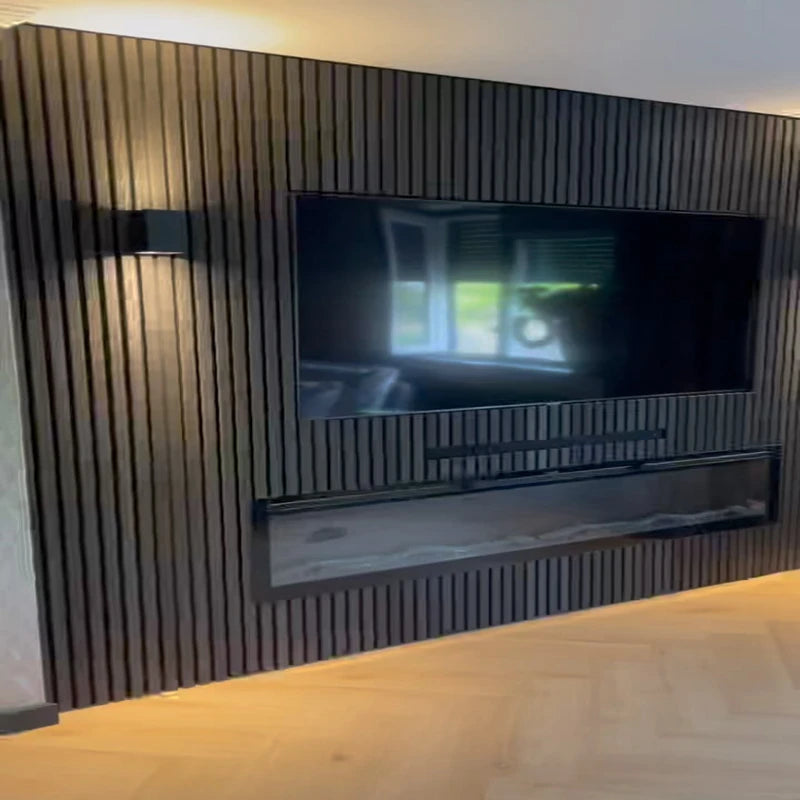 Akupanel Wood Akupanels White Sound Proof Decorative Acoustic Wall Panels