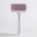 ZMaker Hot Selling Automatic Comb Hair Removal Brush Self Cleaning Hair Comb Dog Grooming Tools