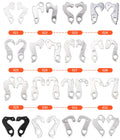 LEBYCLE Bike Rear Derailleur Hanger Bicycle Gear Shifter Hook Cycling Frame Tail Hook Aluminum Alloy Lightweight