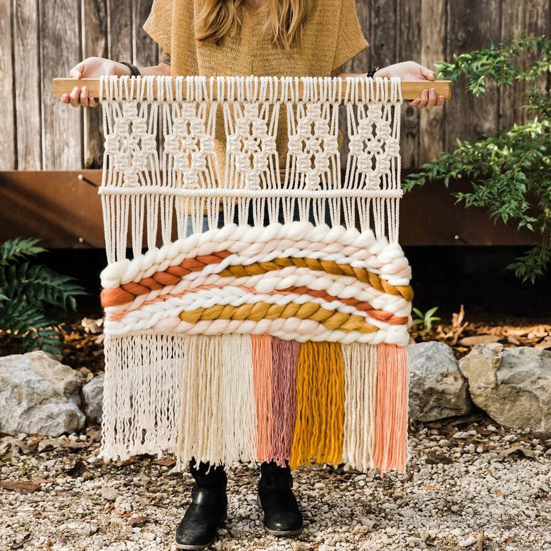 Cotton Woven Home Decor Handmade Wedding Handicraft Macrame Wall Hanging