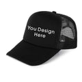 Fashion Oem Design Custom Wholesale 5 Panel Trucker Hat Embroidered logo Trucker Mesh Cap Patch  Hat